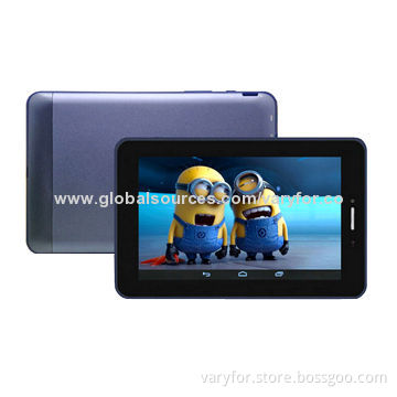 MTK6572 Dual core Android 7" Tablet PC, built-in GPS , 3G phone call, Dual camera, WiFi, BluetoothNew
